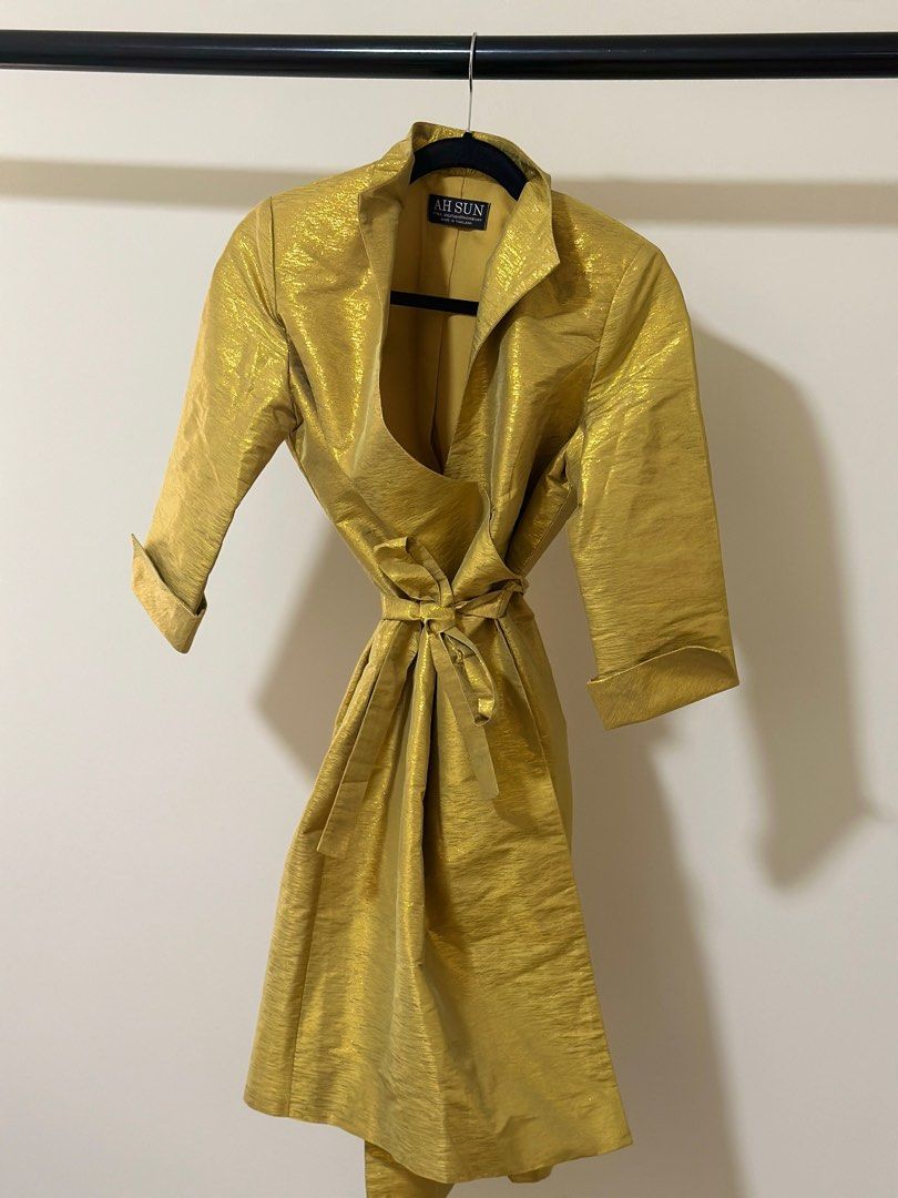 Thai silk robe outlet