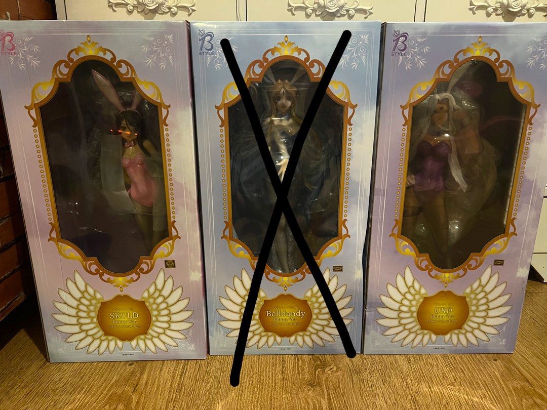 FREEing Oh My Goddess! Skuld Bunny Ver. 1/4 Scale PVC Figure - 15.5" Tall With Real Net Tights - View #12