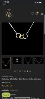 18k Gold Cartier Love Necklace