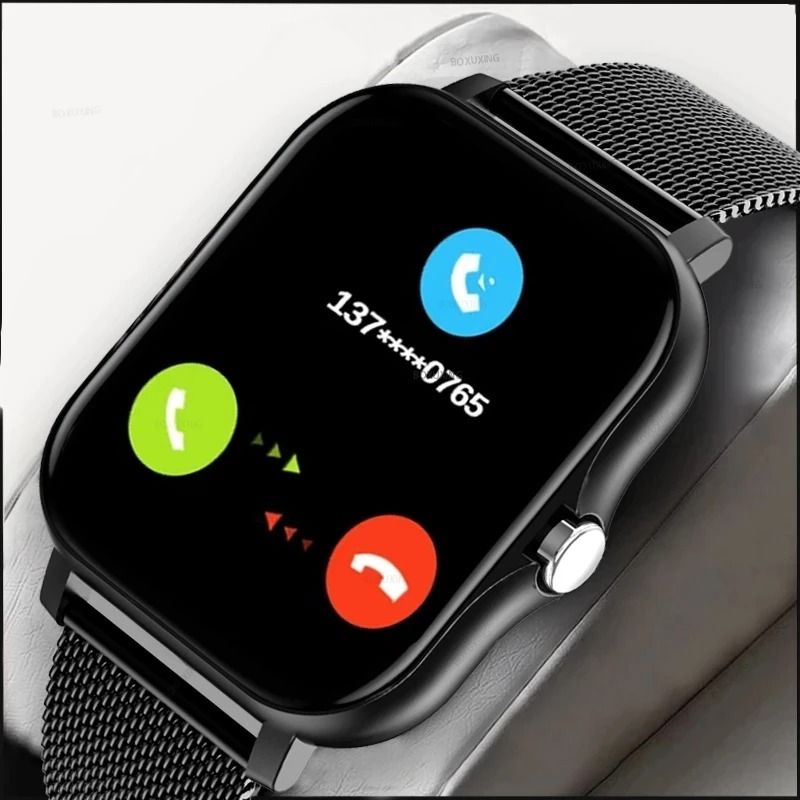Smart watch with dial top