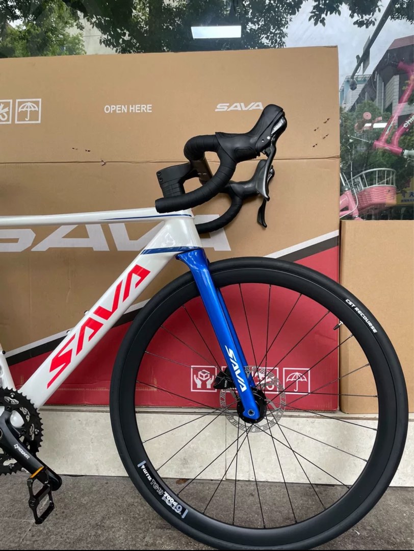 2024 Sava EX7 best value road bike shimano tiagra hydraulic groupset