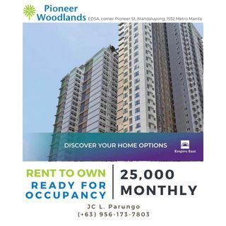 25k MONTHLY RFO AVAILABLE RENT TO OWN IN MANDALUYONG BONI NEAR ORTIGAS MAKATI MRT