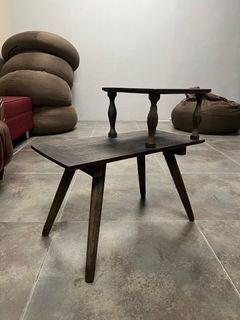 2-tier Wooden Side Table