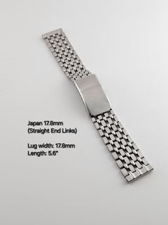 #9 Vintage Japan Watch Bracelet 17.8mm