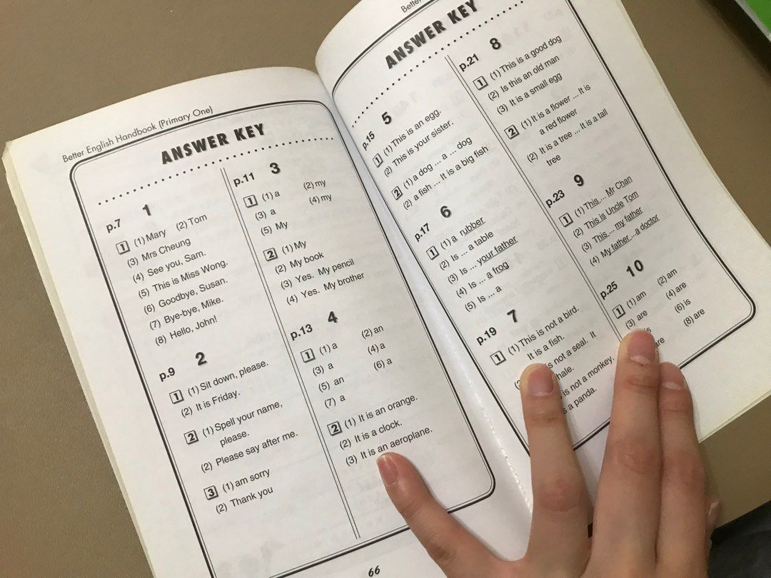 小一英文練習 primary 1 english grammar exercise , 興趣及遊戲, 書本 & 文具, 教科書 - Carousell