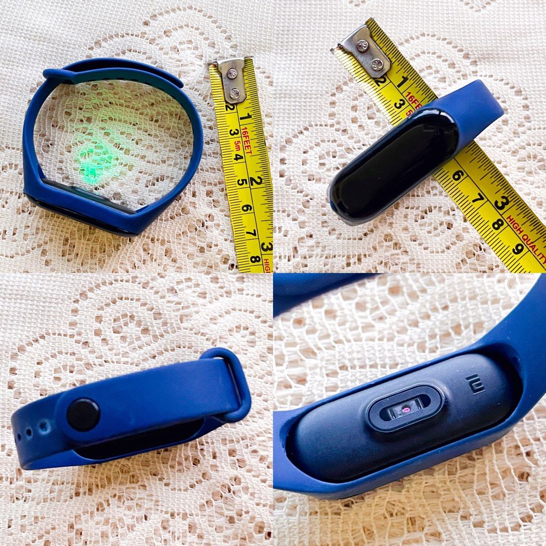 3 Xiaomi Mi Band 3 Smart Watch Navy Date Time Sport Heart Beat Weather