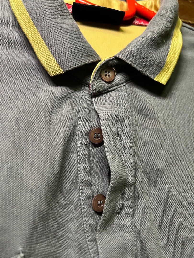 🟢💯 Everlast X Muhammad Ali Collab Black Gold Mustard Yellow Polo