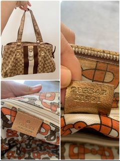 💯 GUCCI Monogram Vintage Bag