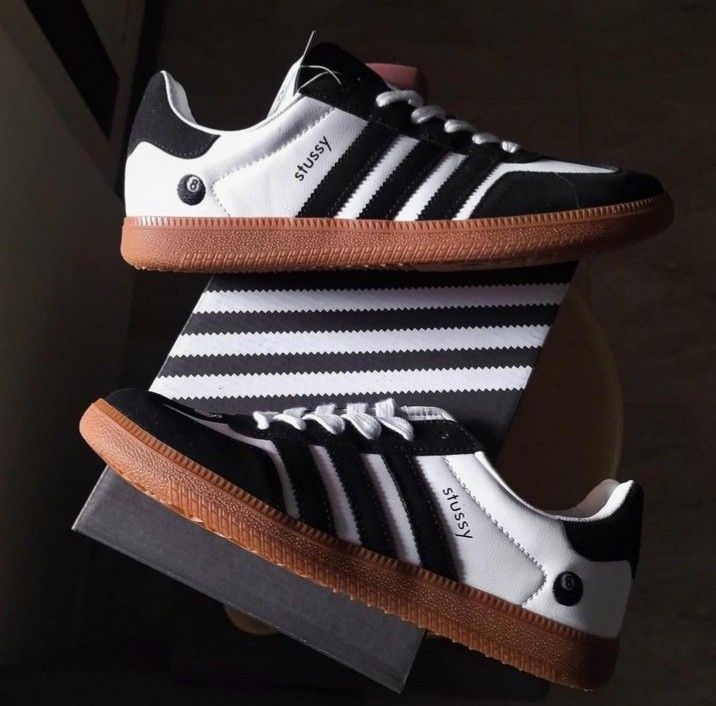 adidas gazelle silver green womens Adidas Samba x Stussy  JWCKICKS