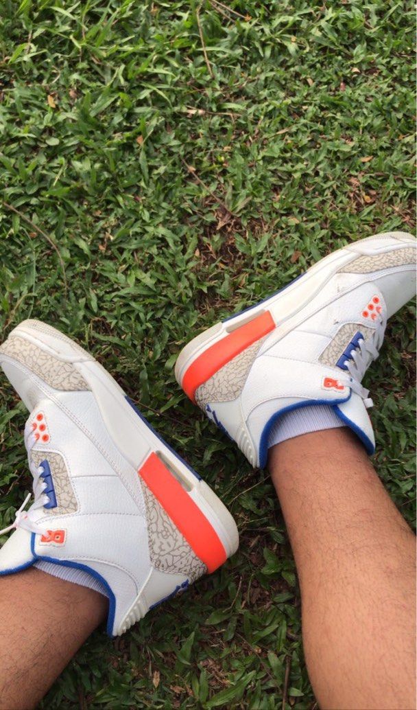Knicks 3s on feet shop