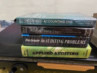Auditing and Advance accounting books