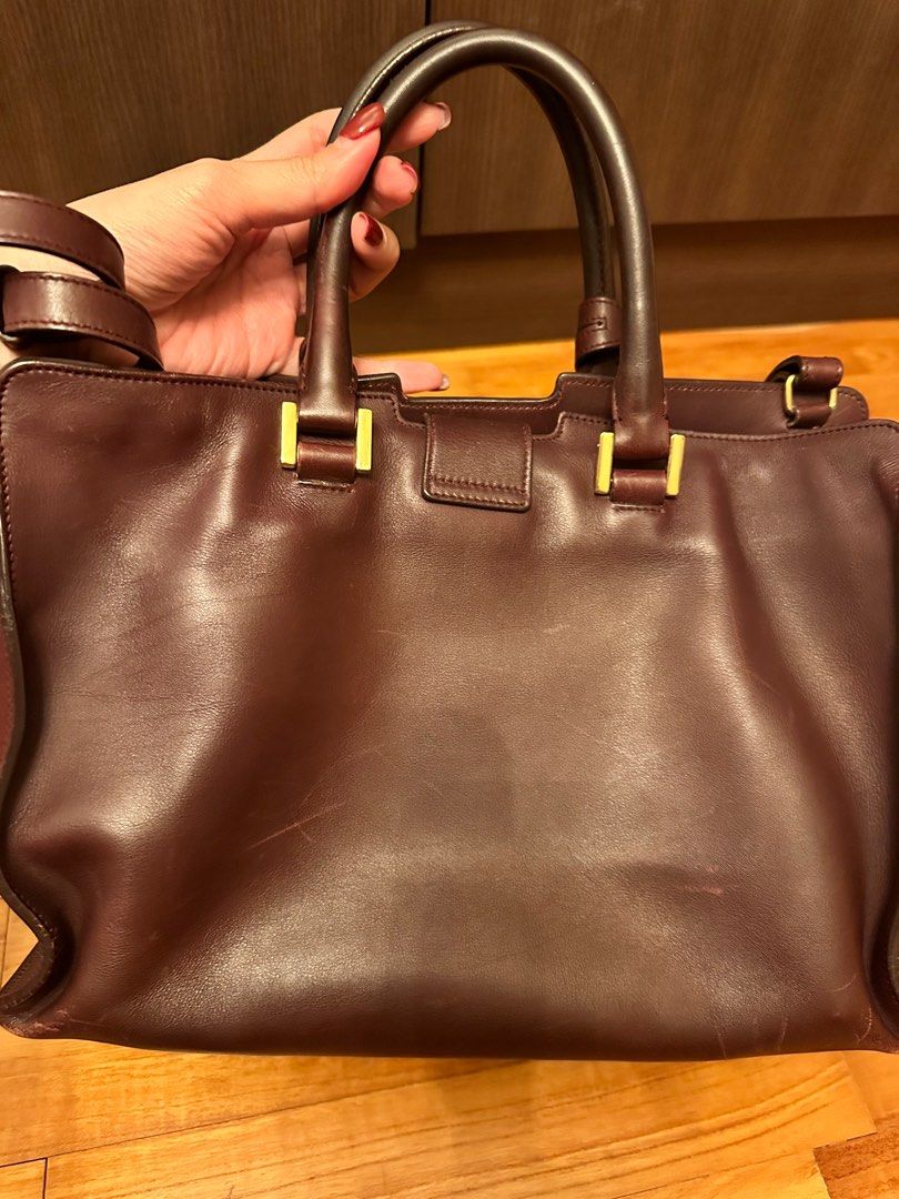 Authentic Saint Laurent bag (Category: Bags & Wallets) located in Singapore. Submitted by fleur_k (Listing ID 1301809729, Image 2). Description: Heavily used bag. Purchased over $4k. Buy if you are comfortable with the condition. I believe colouring and bag spa can give a new look .