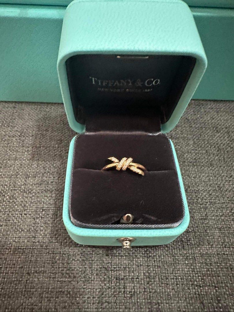 Tiffany knot ring discount
