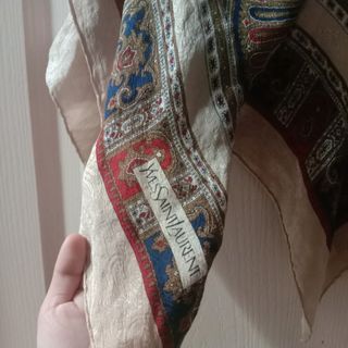 AUTHENTIC VINTAGE YSL SCARF