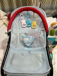 Baby Angel Rocking Chair for Infant with Hanging Toys