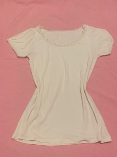 Baby pink top with lace (coquette)