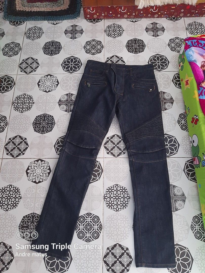 Balmain raw denim online