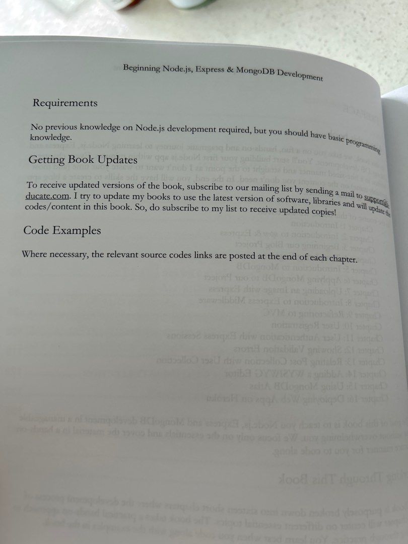 Beginning node.js, Express & MongoDB Development (Category: Storybooks) located in Singapore. Submitted by catmomo21 (Listing ID 1301769524, Image 2). Description: Brand new Self collect or top up for postal mail $2 per book. More than one copies are available on pre-order .