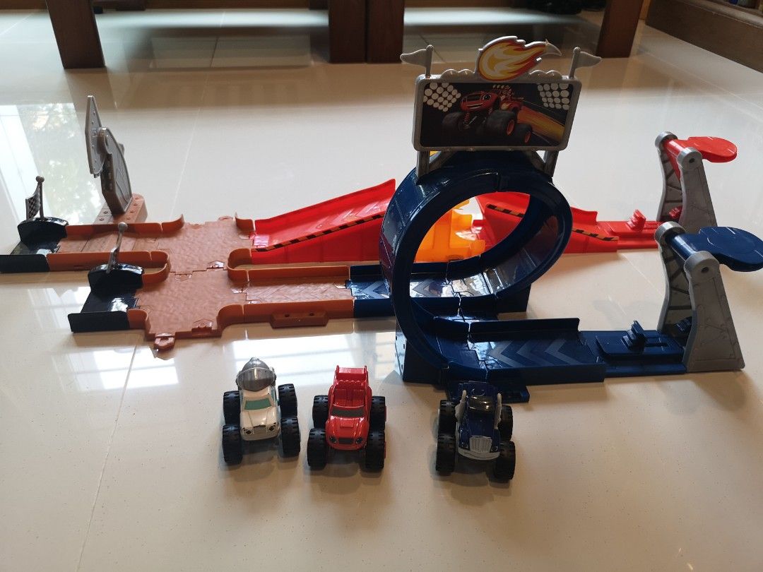 Blaze and the Monster Machines Monster Dome Playset Hobbies Toys Toys Games on Carousell