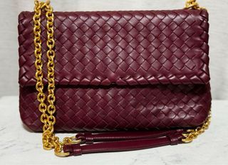 Bottega Veneta Small Olympia Chain Shoulder Bag