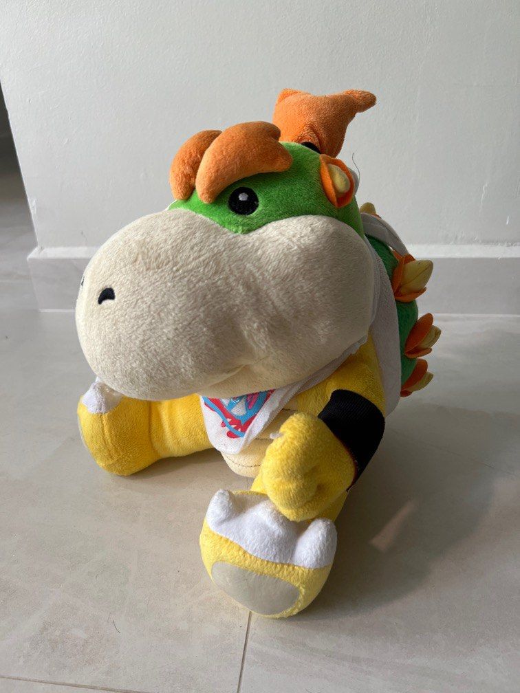 Bowser Jr Baby Soft Toy Plush Mario Hobbies Toys Toys Games on Carousell