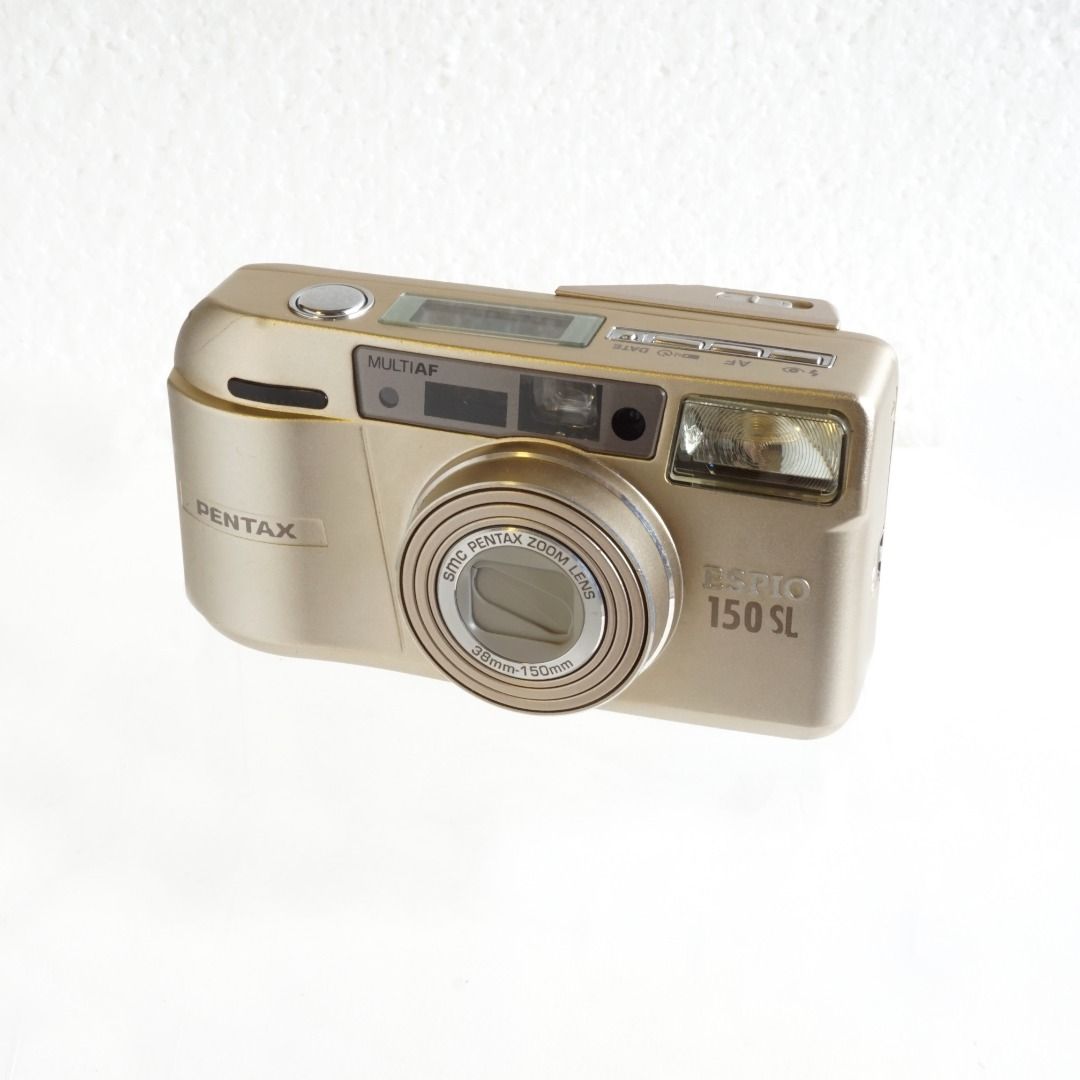 Camera (Category: Cameras) located in Singapore. Submitted by yan33sg (Listing ID 1301775527, Image 2). Description: Pentax ESPIO 150SL (Film Camera) $90.00 * Conditions : Used New battery loaded. Tested everything else works fine only the lens cover could not open and need servicing. * Meet up at Sembawang MRT Station, other MRT station add $3 * No exchange and or refund .