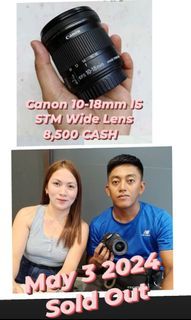 Canon 10-18mm STM F4 Wide Angle Lens  like new
