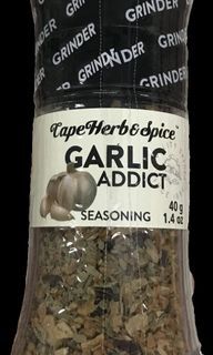 Cape Herb & Spice Garlic Addict Seasoning Grinder 40g