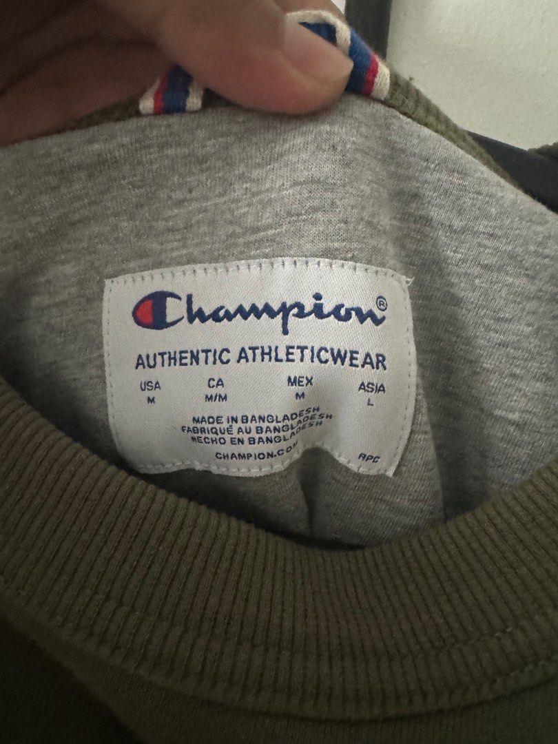 Champion sweatshirt, Men's Fashion, Tops Sets, Tshirts Polo - Main Image