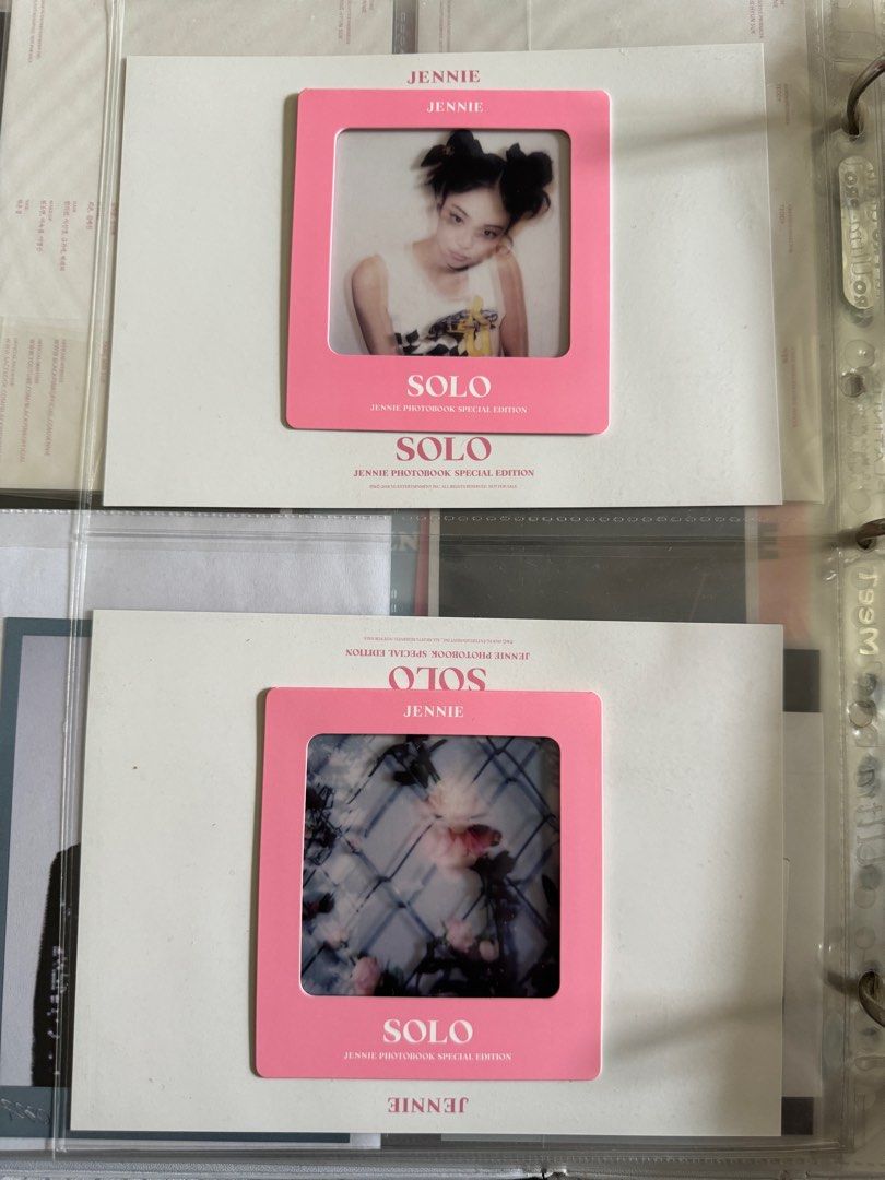 BLACKPINK JENNIE SOLO Special Edition JENNIE [SOLO] PHOTOBOOK