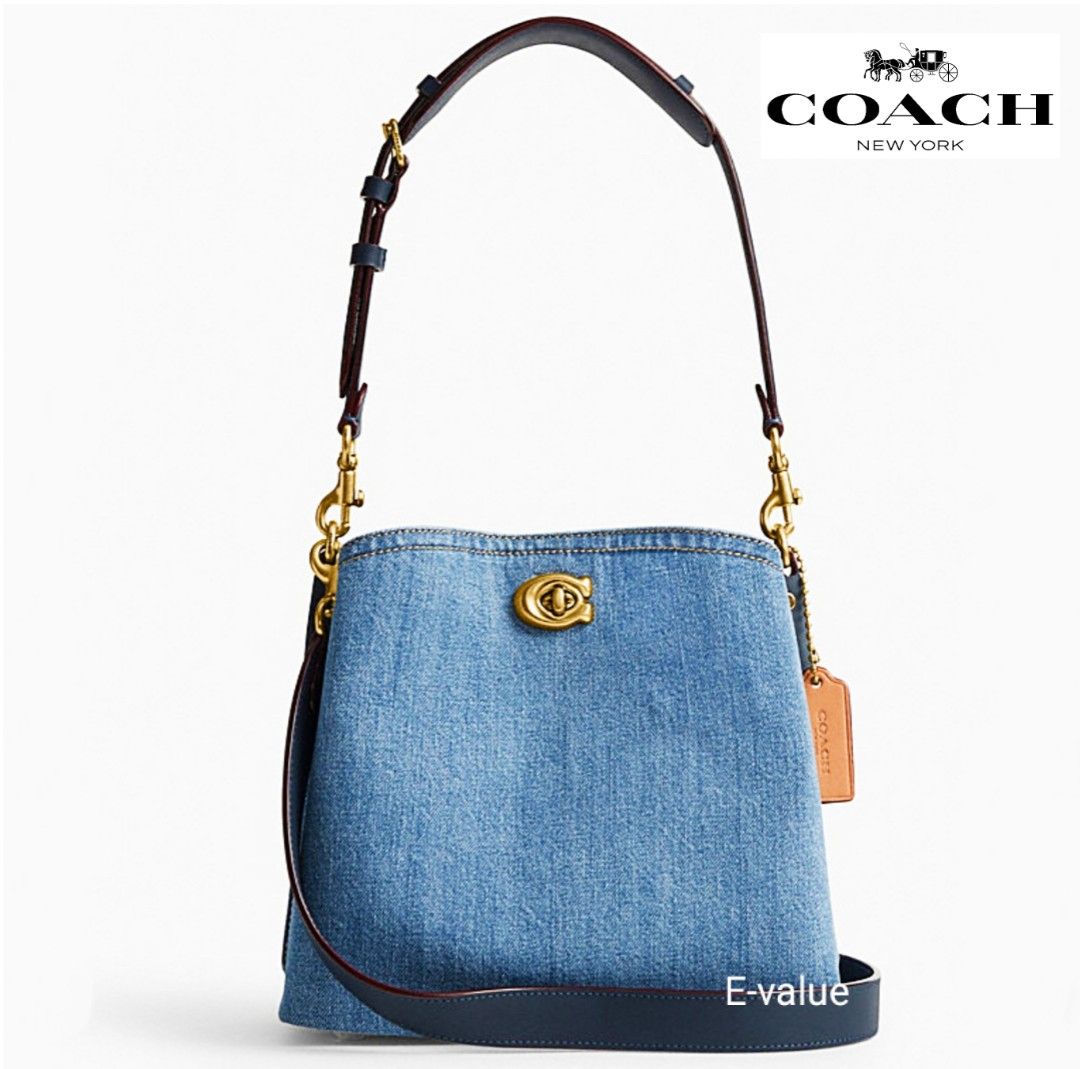Coach denim purses online