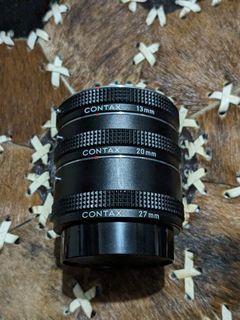 Contax Auto Extension Tube Set
- 13mm / 20mm / 27mm