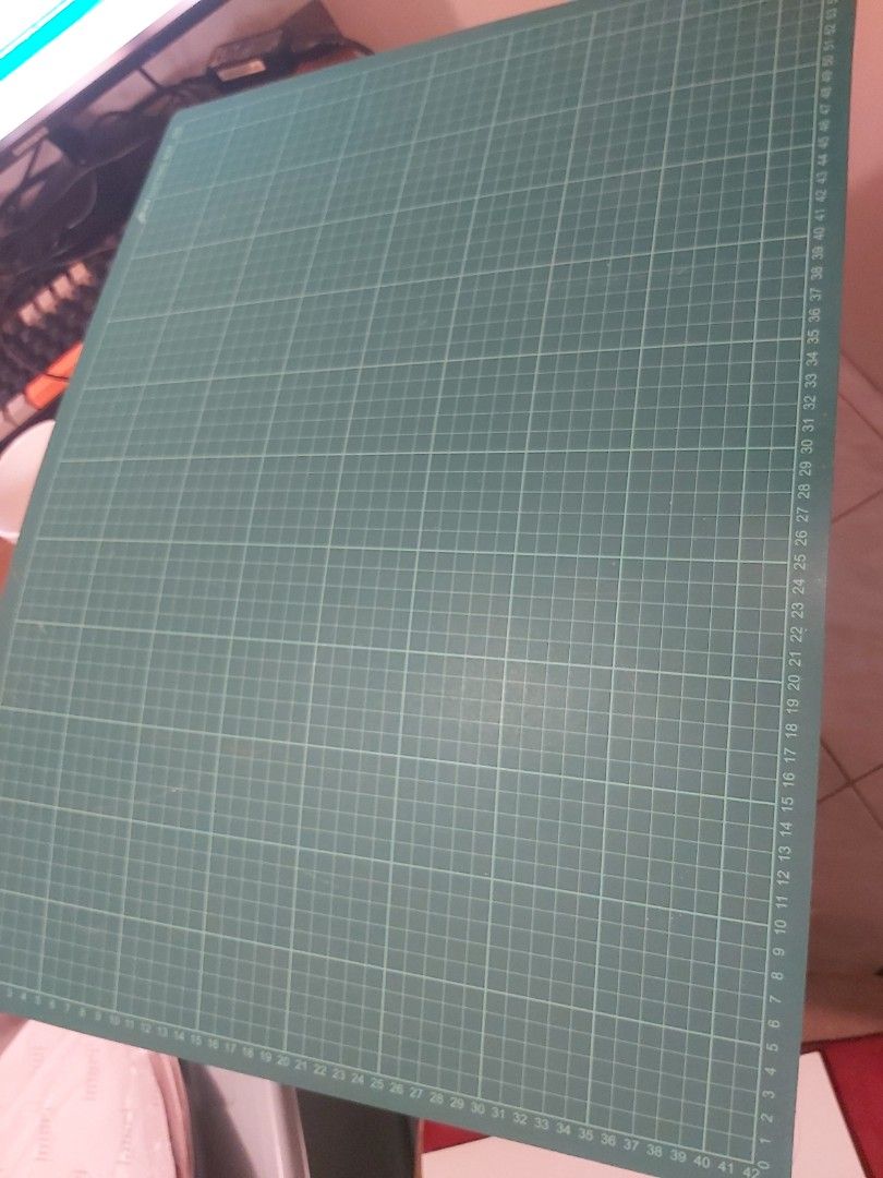 Cutting mat 322 (Category: Craft Supplies & Tools) located in Mandaluyong City. Submitted by odaysmith (Listing ID 1301716583, Image 1). Description: slightly used for scrunchie only mandaluyong area 500 pesos only.