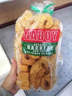 DABOY'S SPECIAL BACKFAT CHICHARON (CHILI & NON CHILI)