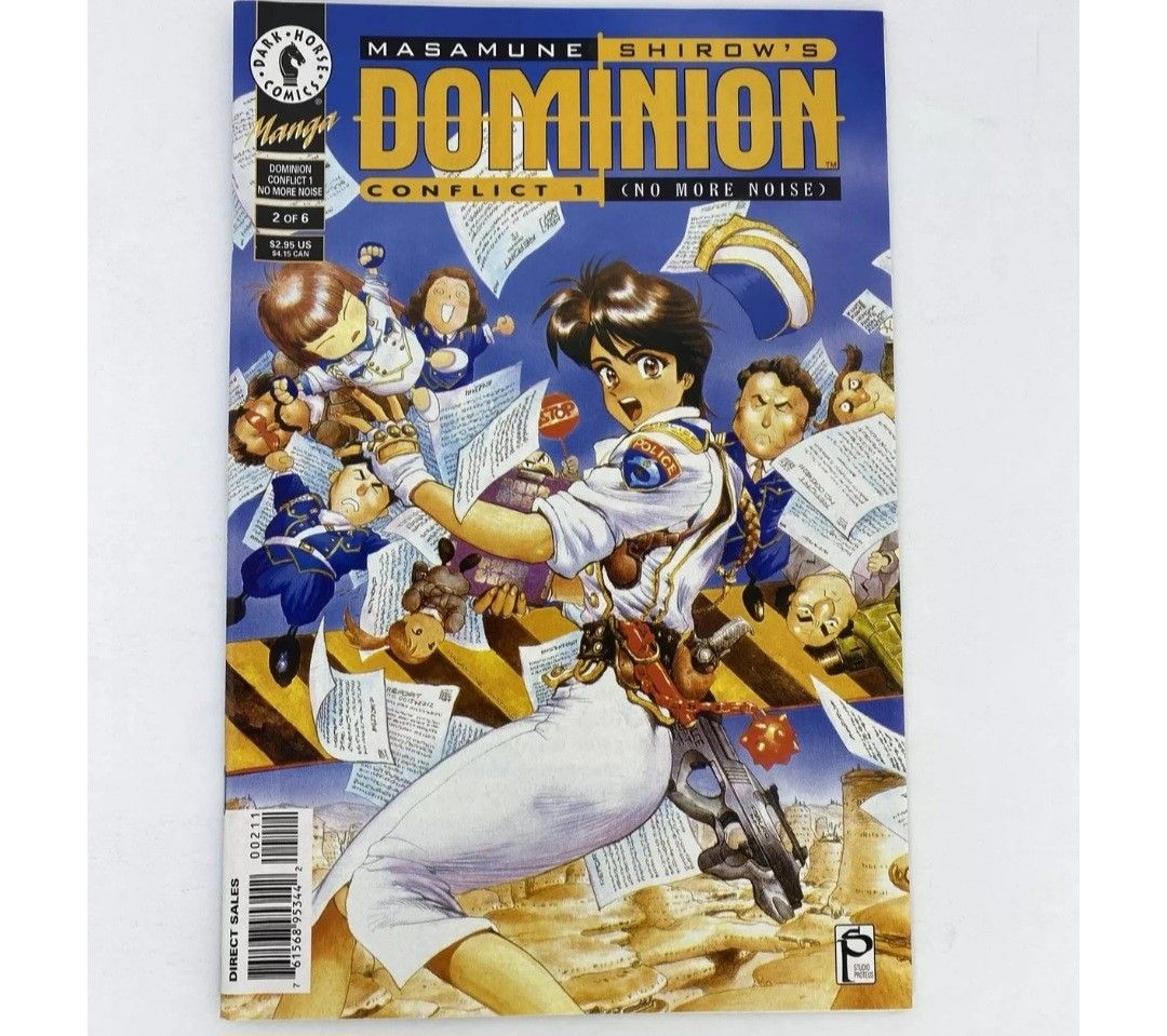 Dark Horse Comics Manga Shirow Masamune's Dominion Conflict 1 : No