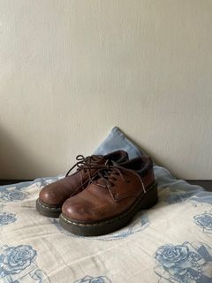 Dr Martens Brown Leather Shoes