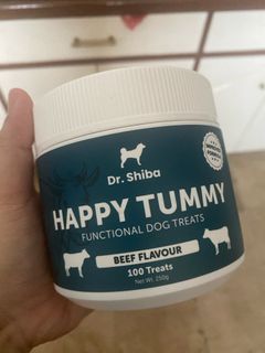 Dr Shiba Happy Tummy Beef Flavour (opened)