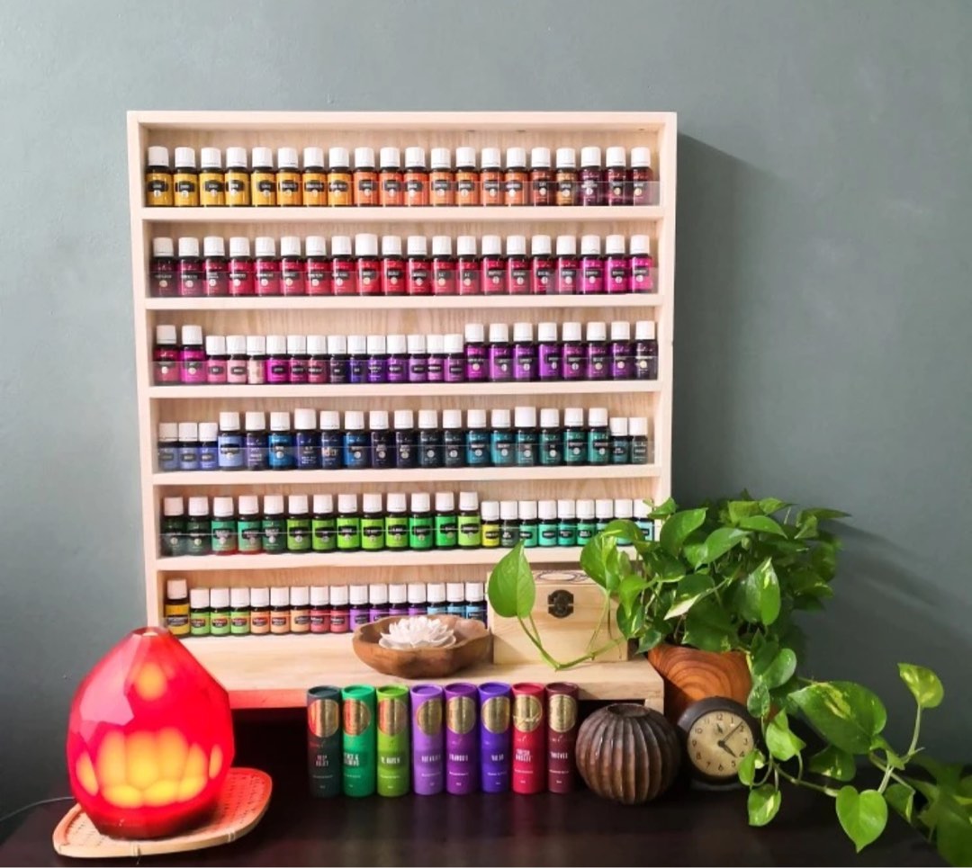 Essential oil rack (big size), Furniture & Home Living, Home Decor ...