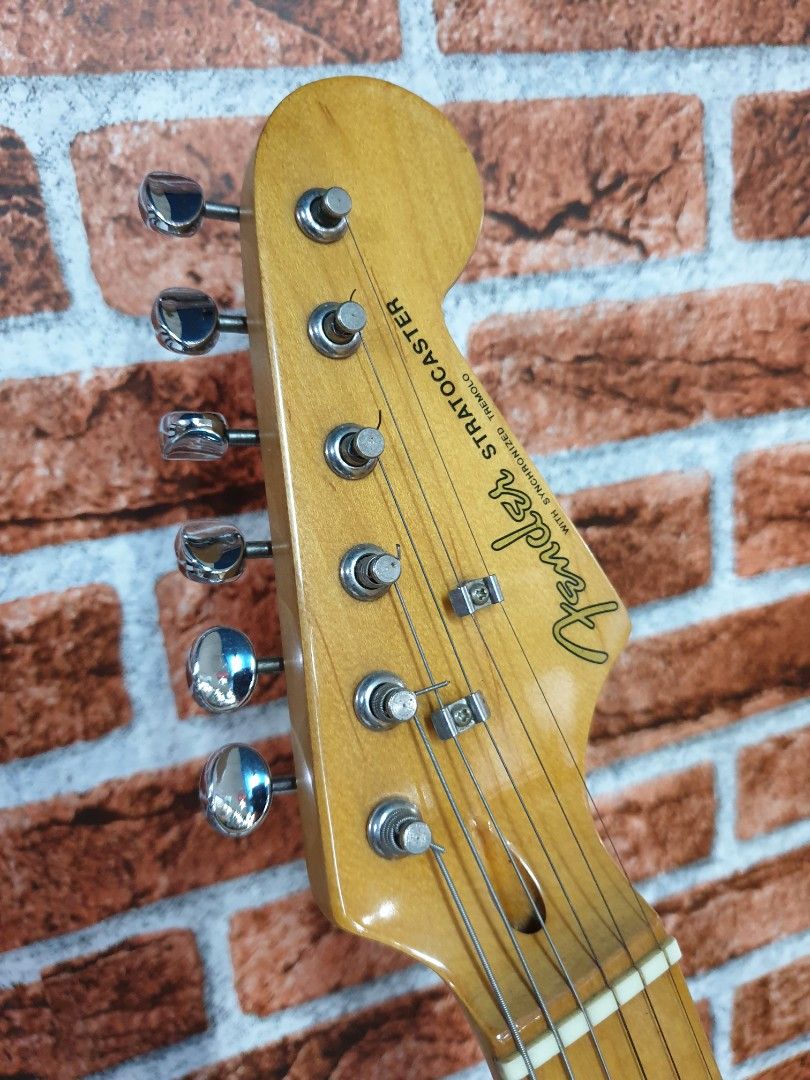 Fender Stratocaster Electric Guitar (Category: Musical Instruments) located in Manila. Submitted by racz03 (Listing ID 1301710121, Image 2). Description: Selling my Personal Fender Stratocaster Electric Guitar. Very Low Action. slightly Negotiable upon Checking..