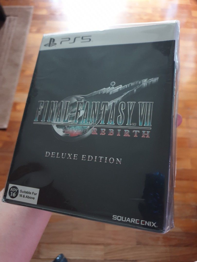Final Fantasy 7 FF7 REBIRTH Deluxe Edition PS5, Video Gaming, Video Games, PlayStation on Carousell
