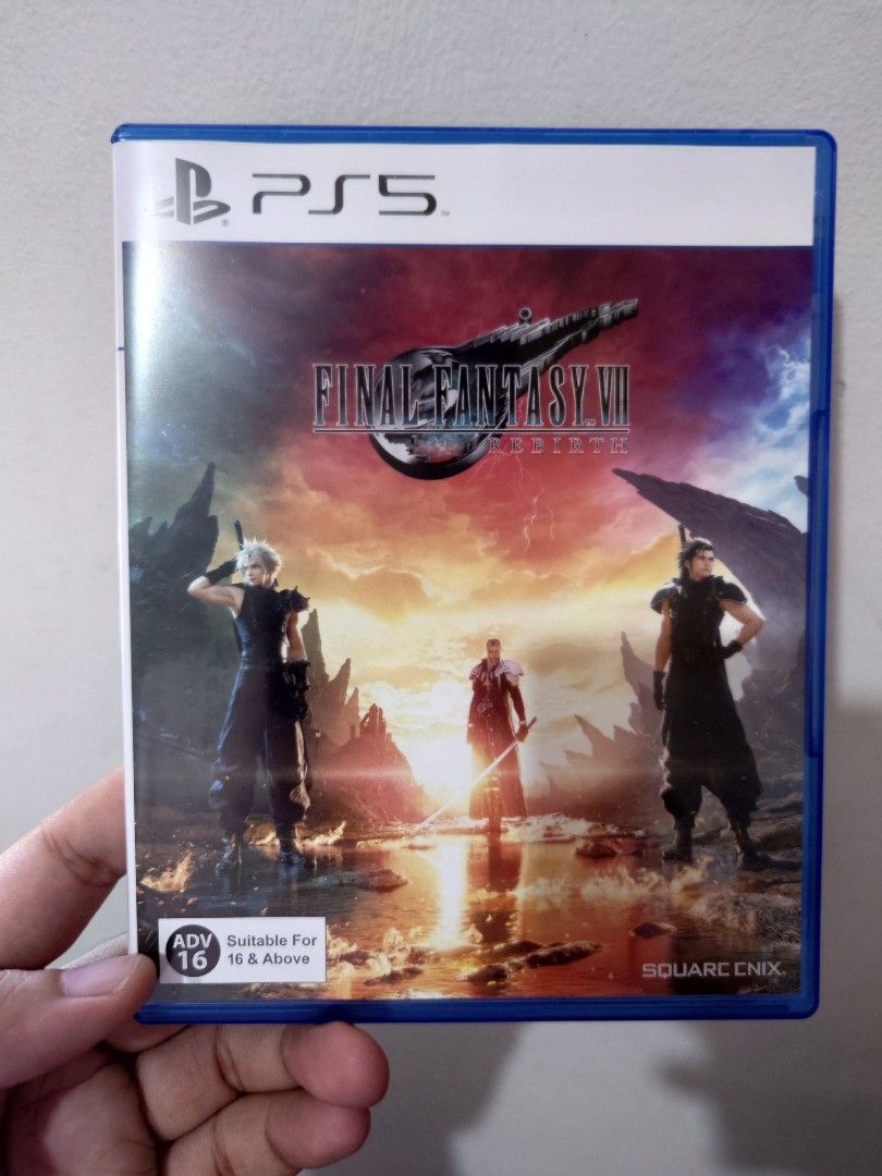 Final Fantasy Rebirth (FF7 REBIRTH) (Category: PlayStation) located in Paranaque City. Submitted by TinyShopParanaque (Listing ID 1301669358, Image 1). Description: Last Price 2500, opened but used for 2 days only. No scratches. Great condition. Ma.ya or B.PI only No L.BC dropoff No Sho.pee Checkout.