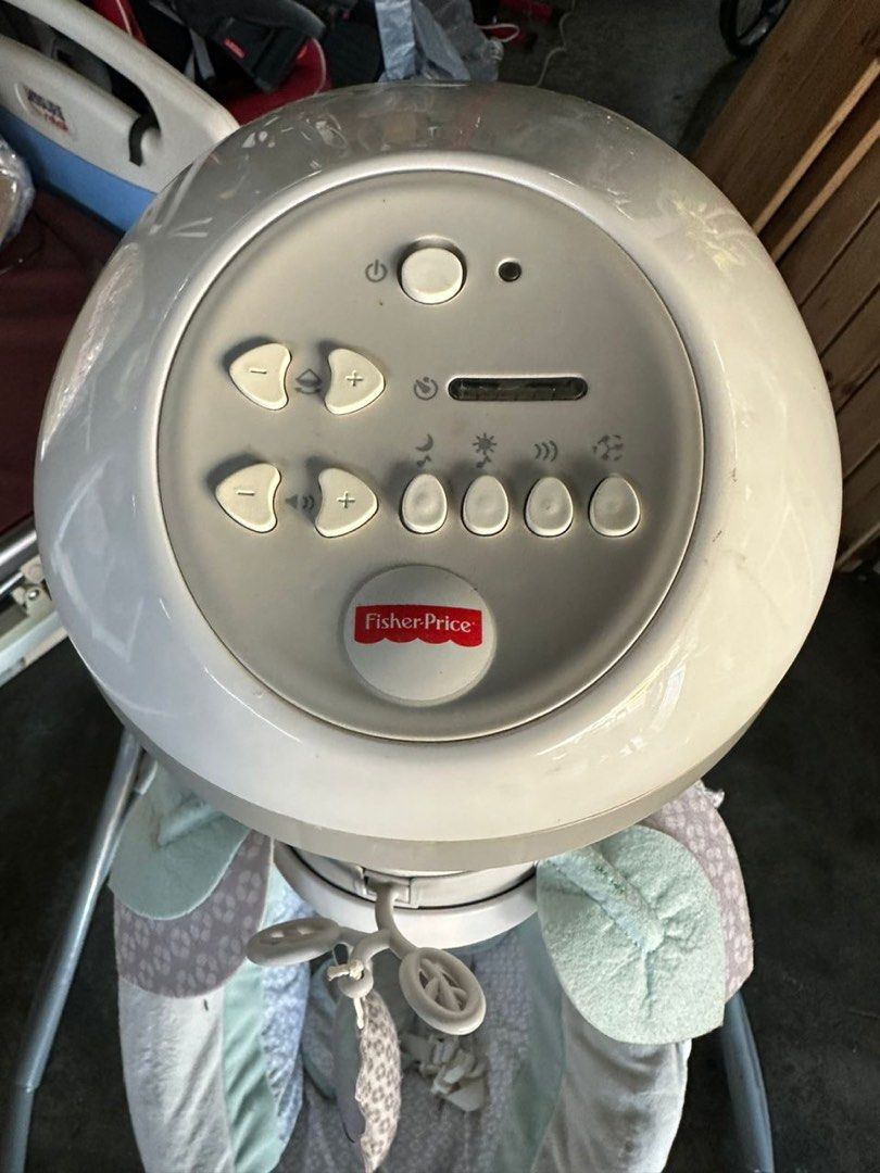 Fisher price swing, Babies & Kids, Baby Monitors on Carousell