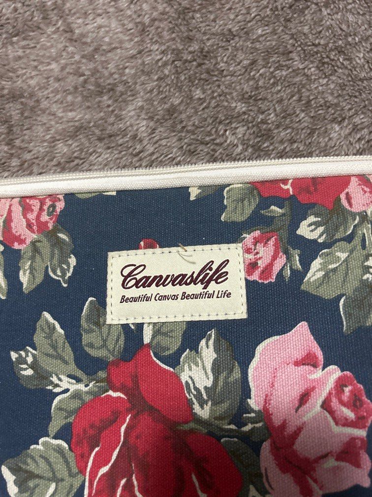 Floral canvaslife laptop sleeves or case Women s Fashion Bags Wallets Purses Pouches on Carousell