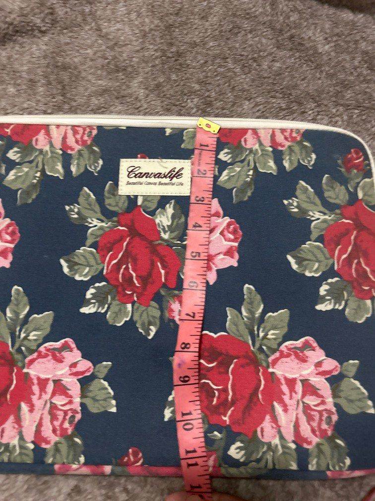 Floral canvaslife laptop sleeves or case Women s Fashion Bags Wallets Purses Pouches on Carousell