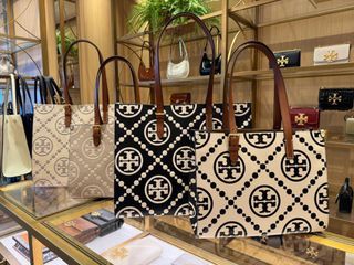 For Preorder: Tory Burch T Monogram Tote Bags