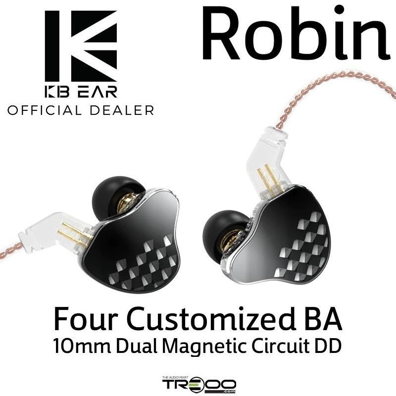 [FREE DELIVERY] KBEAR Robin 5-Driver Hybrid In-Ear Earphone on Carousell