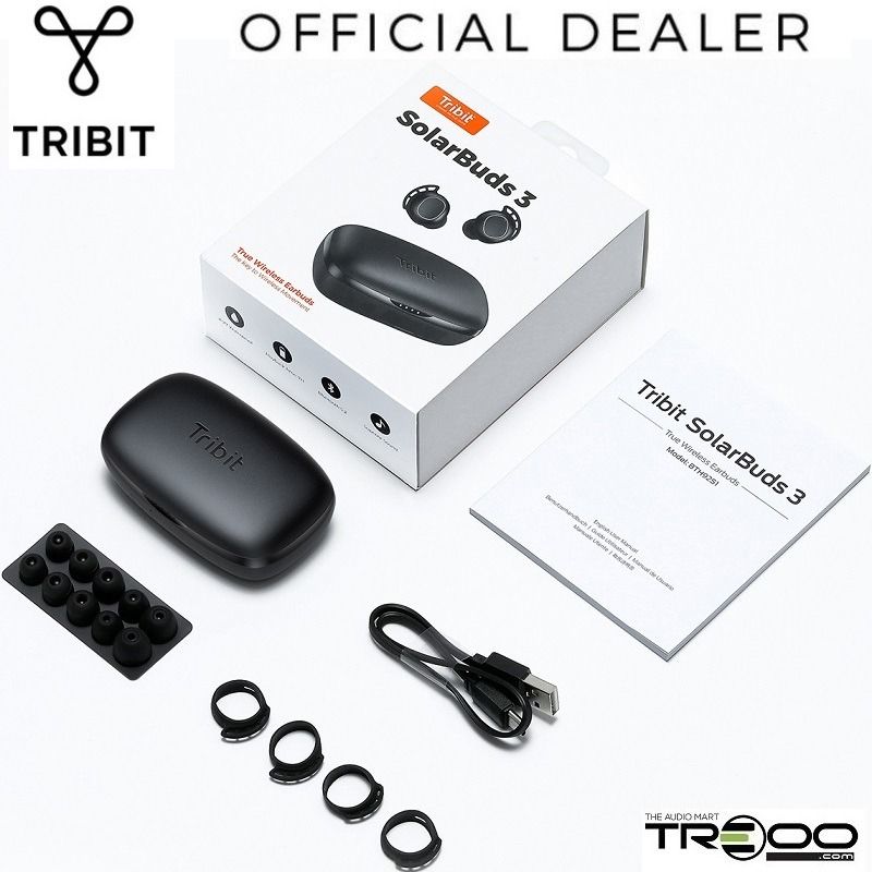 FREE DELIVERY] Tribit Solarbuds True Wireless Bluetooth In-Ear