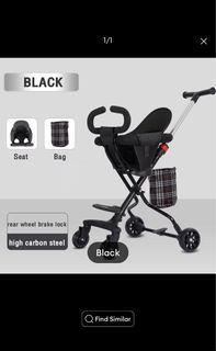 [Free Mat) Foldable Stroller for Baby Stroller for Toddler Weight 3.8KG Foldab...