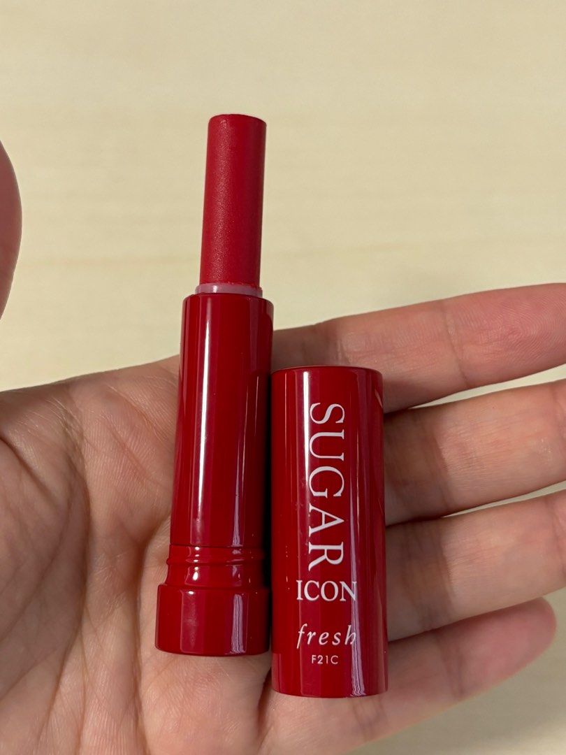 Fresh Sugar Tinted Lip Balm - Sugar Cherry (Category: Makeup) located in Manila. Submitted by soldforfun (Listing ID 1301825695, Image 1). Description: - swatched once on lips only - wiped for sanitary purposes.