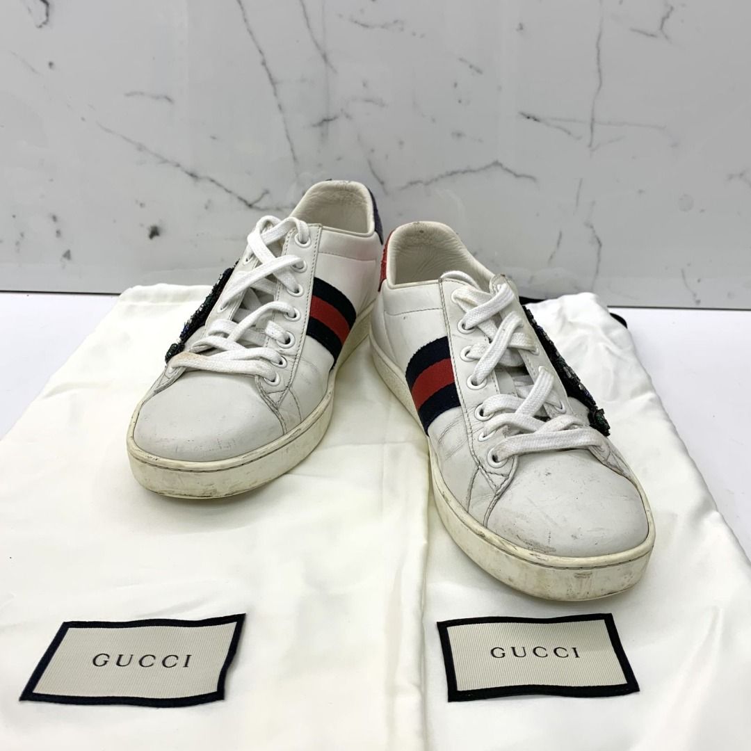 Gucci shoes rhinestones best sale